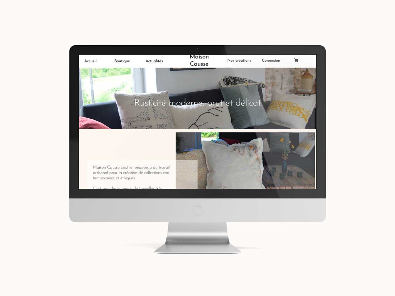 maison causse site e commerce wordpress