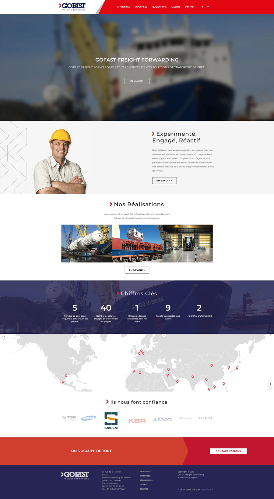gofast site vitrine wordpress