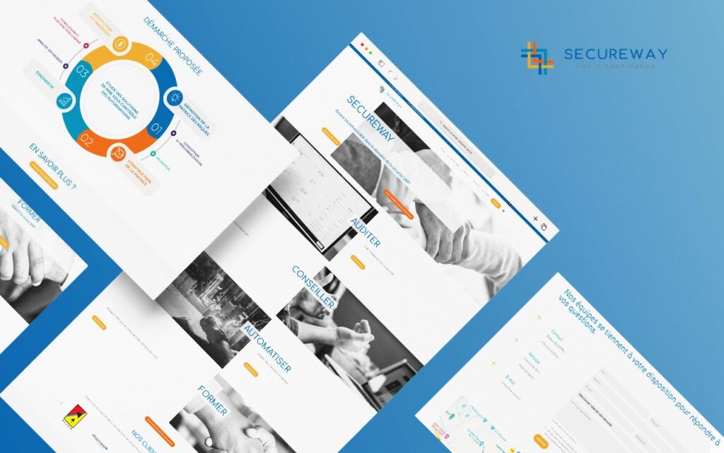 secureway refonte site vitrine