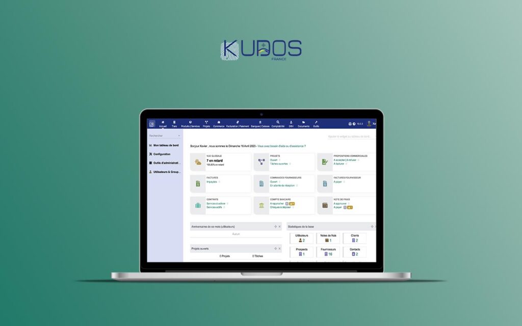 kudos france gestion d'activités