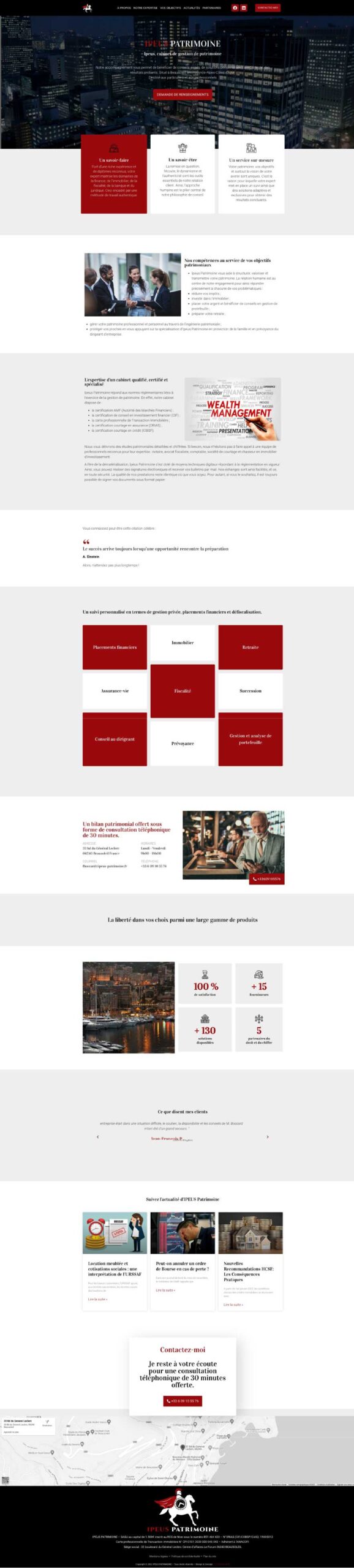 ipeus patrimoine page accueil site