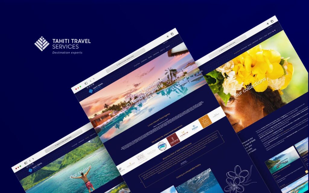 tahiti travel services refonte site vitrine wordpress