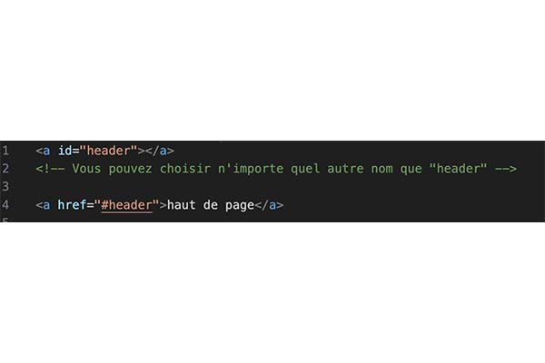 glossaire wordpress ancre ou anchor