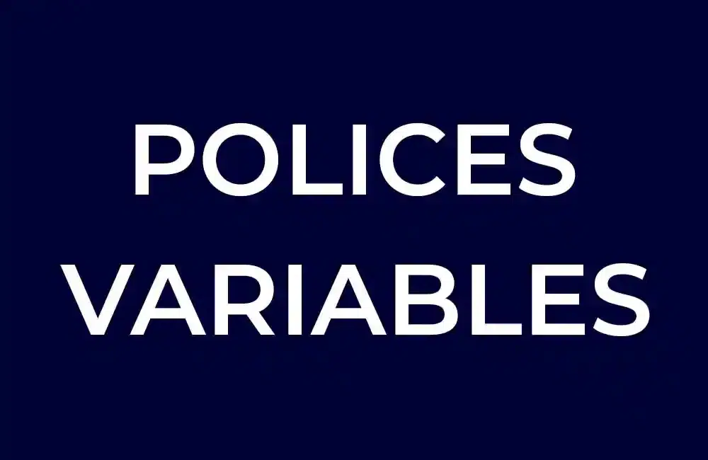 polices variables wordpress