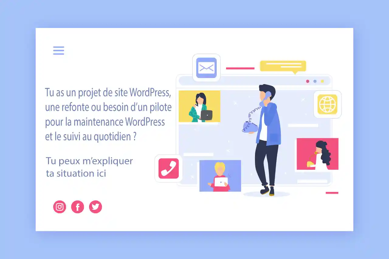 page contact wordpress point entree business