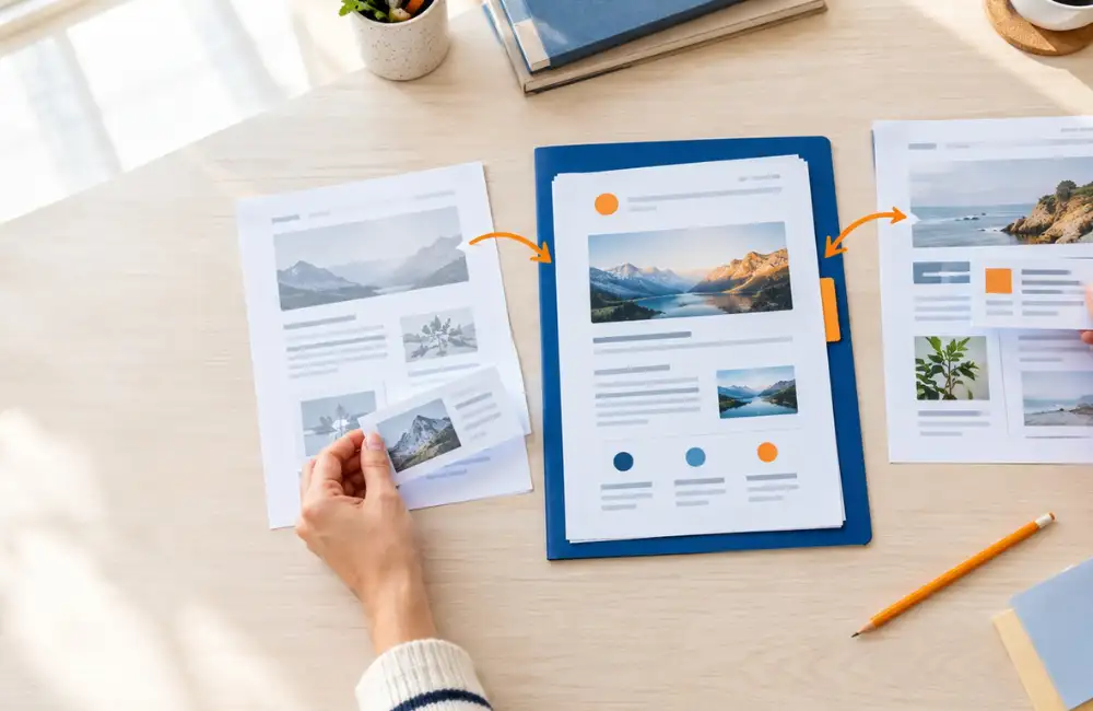 Analyse de deux pages WordPress en concurrence sur la même requête SEO